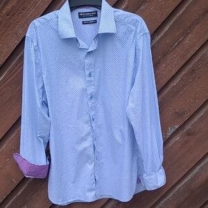 NWOT NICK GRAHAM Light Blue Men's Shirt
